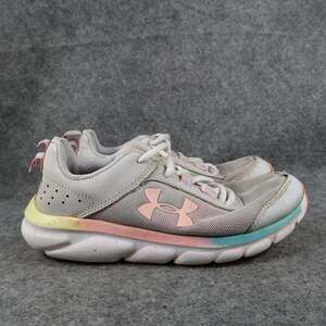 Under Armour Shoes Kids 4Y Athletic Trainers Running Sneaker Lace Up Play Active